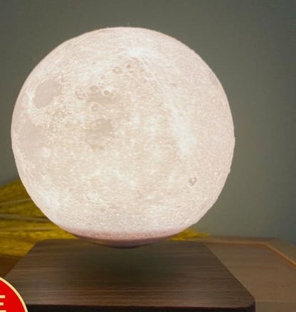 Magnetic Levitation 3D Printed Moon Table Lamp