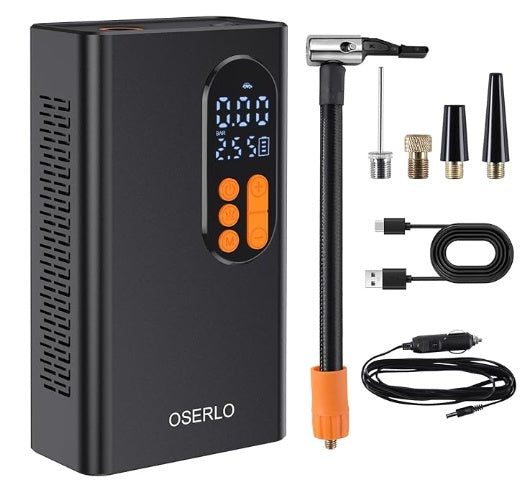 Portable Wireless Electric Tire Inflator Pump